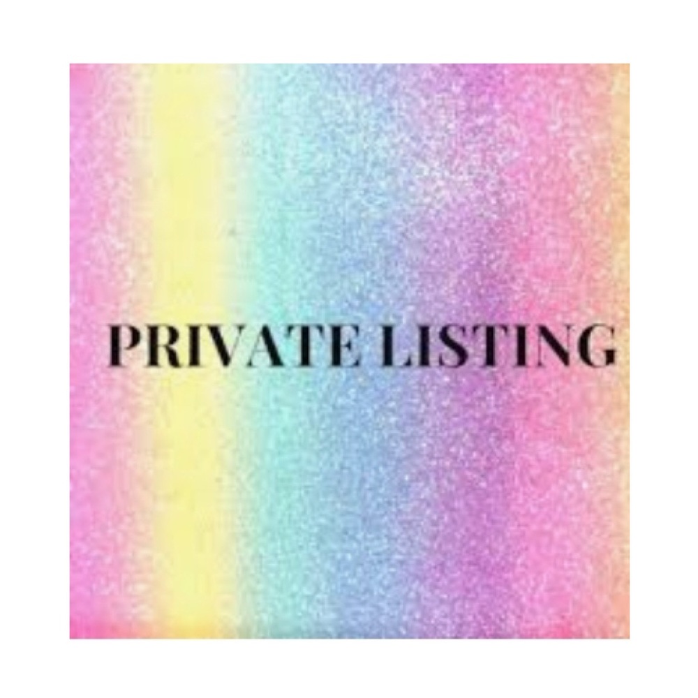 Private Listing!!!